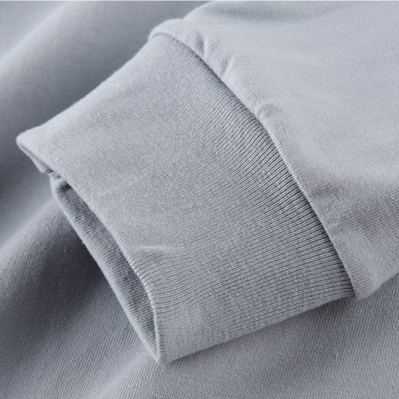 Long Sleeve Cotton Custom T-Shirt With Logo School Fieldtrip-themed Spirit Wear