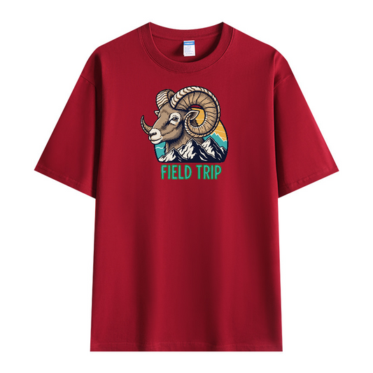 Cotton Custom T-Shirt With Logo School Fieldtrip-themed Spirit Wear