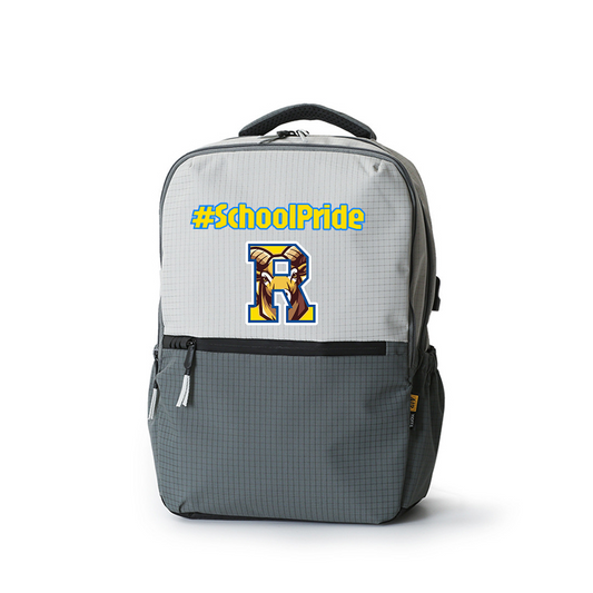 Custom Bag With Logo Travel Laptop Backpack School Capital Hashtag-themed Spirit Wear