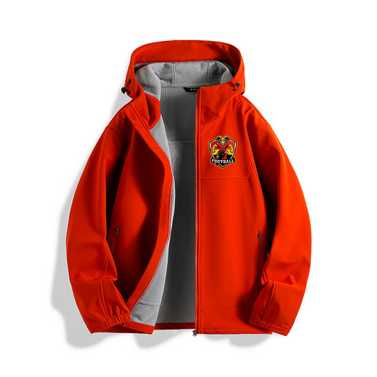 Custom Softshell Windproof Jacket With Logo School Spirit Wear