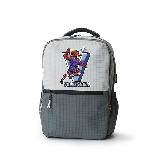 Custom Bag With Logo Travel Laptop Backpack School Volleyball-themed Spirit Wear
