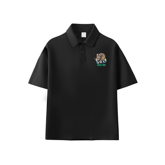 Custom Polo Shirt With Logo School Fieldtrip-themed Spirit Wear